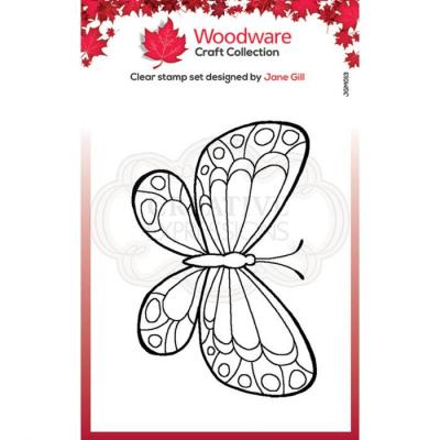Creative Expressions Clear Stamp - Mini Wings Marbled White